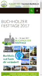 Mobile Screenshot of buchholzer-festtage.de