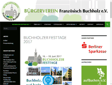 Tablet Screenshot of buchholzer-festtage.de